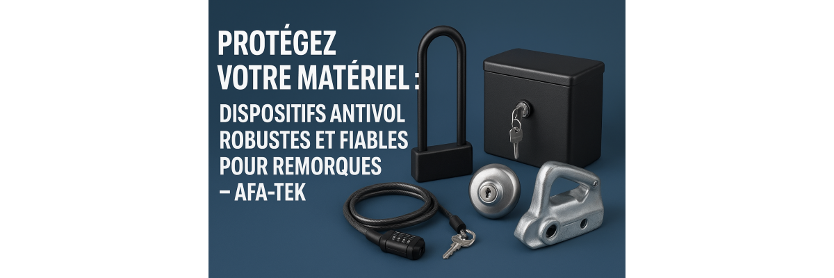 Protégez Votre Matériel : Dispositifs Antivol Robust et Fiables pour Remorques – AFA-TEK.fr - Dispositifs Antivol Remorque – Sécurité &amp; Protection Professionnelle | AFA-TEK.fr