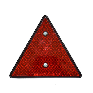 Réflecteur triangulaire avec cadre métallique 2 vis de fixation