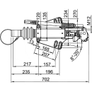 Dispositif de dépassement AL-KO -PROFI V- Ges.-Gew. 2000 à 3500 kg, AE 3500, RB: 1637/2051