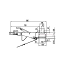 Dispositif de dépassement AL-KO type 251S 1500-2600 kg, VKT 100 - carré
