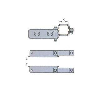Raccord de longeron BPW pour poutre dessieu carré de 95 mm