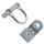 SPP - Support de charnière avec boulon à ressort, ZU-02 A