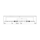 Câble de frein KNOTT pour KZG 35 HL 1000 mm / GL 1370 mm, M12 / M12