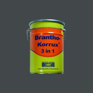 Brantho Korrux "3 en 1" 5 litres gris foncé / gris fer RAL 7011