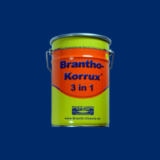 Brantho Korrux "3 en 1" 5 litres de bleu outremer RAL 5002
