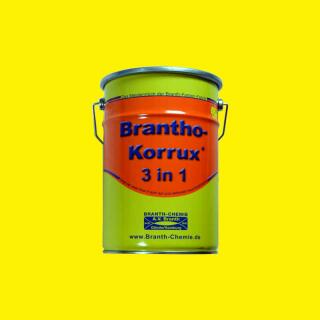 Brantho Korrux "3 en 1" 5 litres colza jaune RAL 1021