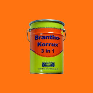 Brantho Korrux "3 en 1" 5 litres orange foncé RAL 2011
