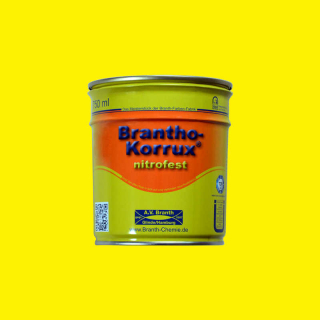 Brantho Korrux "nitrofest" boîte de 0,75 litre colza jaune RAL 1021