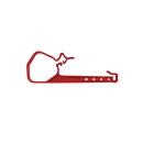 Porte-câble Bowden ALKO axe hexagonal 97 mm a 10 pcs.