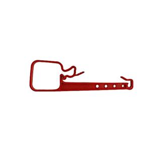 Porte-câbles Bowden ALKO axe carré 80 mm a 10 pcs.