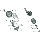 Pièce moulée gauche BPW S1704-2504-7 RASK