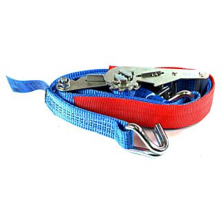 Sangle darrimage 1500 daN largeur 35 mm FE 0,25 m crochet en fil 2,0 m