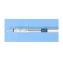 Barre de verrouillage en aluminium sans tuyau de protection 1550-2050 mm goupille Ø 19 mm avec fente