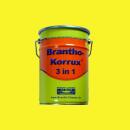 Brantho Korrux "3 en 1" 5 litres jaune zinc RAL 1018