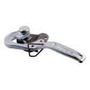 Verrouillage pendulaire droit 210 mm, verrouillage à ressort, plaque à souder courte