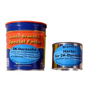 Brantho-Korrux 2K-Durasolid 825 g laque de base + 150 g de durcisseur bleu ciel RAL 5015
