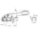 Attelage de sécurité Winterhoff WS 3000 alésage 14/14 timon Ø 50