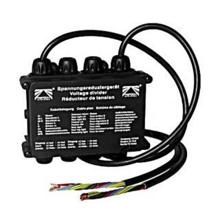 Dispositif de réduction de tension 24 V à 12 V extrémités ouvertes