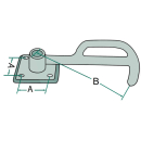 Verrou tournant à gauche, taille 3