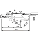 Dispositif de dépassement compact AL-KO -V- 161 S...