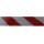 Marquage davertissement rouge / blanc 141 mm x 45,7 m...