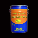 Branths S-Glaze (séchage lent) 5 litres noir RAL 9005