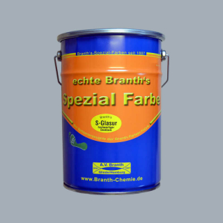 Branths S-Glaze (séchage lent) 5 litres aluminium RAL 9006/7