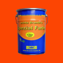 Branths S-Glaze (séchage lent) 5 litres dorange pure RAL 2004