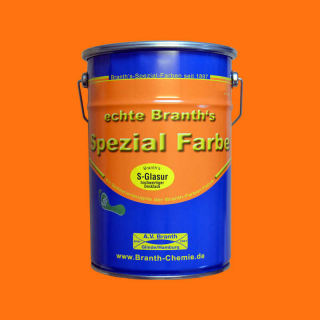 Branths S-Glaze (séchage lent) 5 litres orange foncé RAL 2011