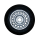 18,5 x 8,5 - 8, PR 6, LI / SI 78M Raccord dessieu Kings Tyres 60/100 x 4 ET 0