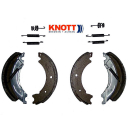 Patins de frein Knott 200 x 50 mm, 20-964, 20-964 / 1,...