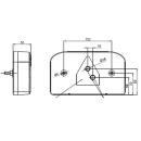 Lampe multifonction avec connexion à baïonnette avec NSL, KZL, droite